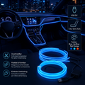 FlexGlow Auto Ambientebeleuchtung – Flexible Neon-Lichtleiste 1–5 m