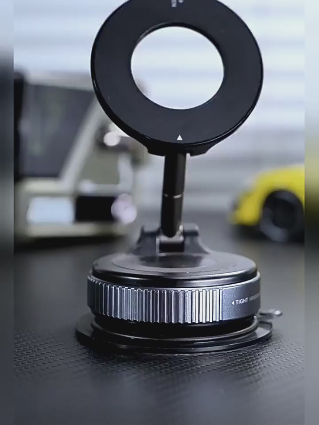 Magnetische Vakuum-Handyhalterung fürs Auto – 360° drehbar